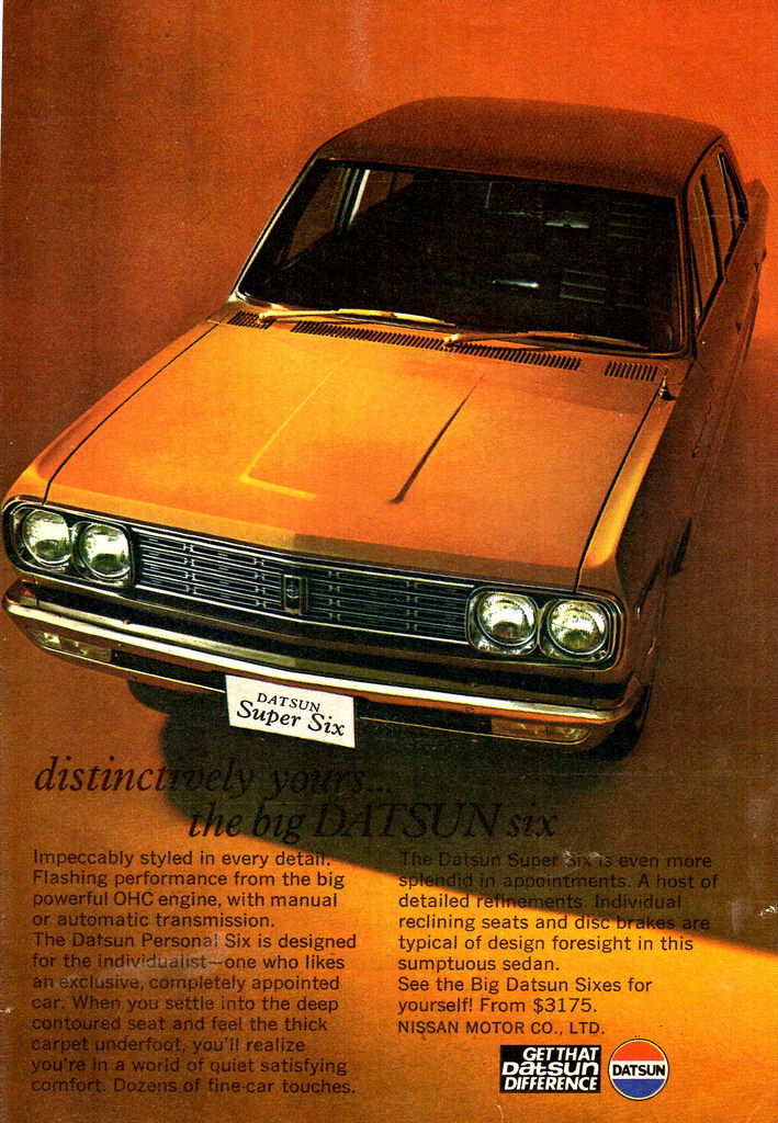 1969 Datsun Super Six Sedan